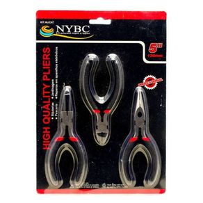 Kit Alicate Tam Un Cor Var 3Und 5/130Mm Nybc Kit Alicate Tam Un Cor Var 3Und 5/130Mm Nybc