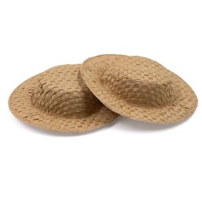Chapeu Palha 35Mm Tradicional Bege C/5Und