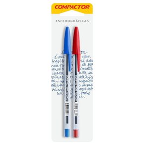 Esferografica Top Bl 2000 C/2Und Azul/Verm