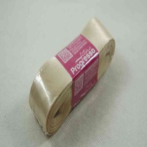 Fita Cetim Progresso N.07 236 Bege 10Mt