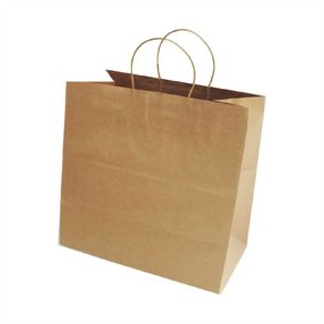 Sacola Ind G Kraft Natural C/10Und