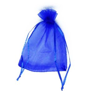 Saco Organza Ref 11344 16X23 58 Az Royal Pct C/10Und