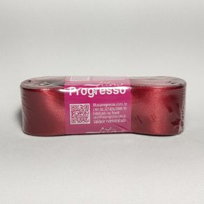 Fita Cetim Progresso N.07 389 Vinho 10Mt