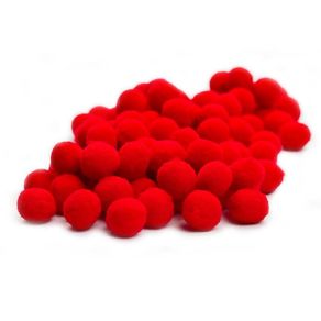 Pompom-S 14Mm 145 Vermelho C/100Und