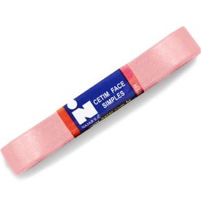 Fita Cetim Najar N.1 Poliester 03 Rosa Bb 10Mt