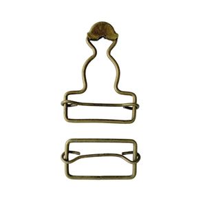 Fivela Jardin 30Mm Ouro Velho 10Und