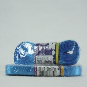 Fita Cetim Najar N.1 Poliester 21 Turquesa 10Mt