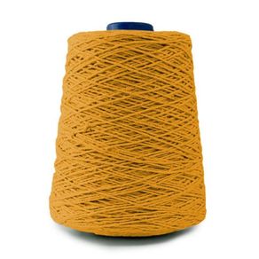 Barbante Algodao Cones 4/8 Amarelo Ouro
