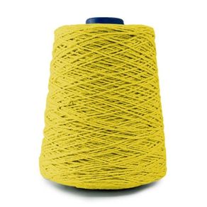 Barbante Algodao Cones 4/6 Amar.Ambar 570Mt