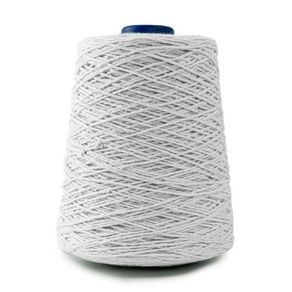 Barbante Algodao Cones 4/8 Branco 465Mt