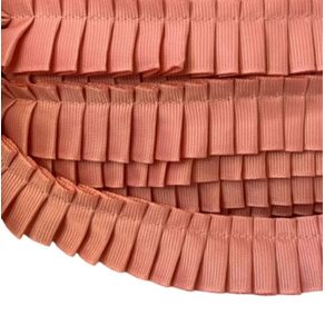 Fita Drapeada 25Mm Cor 6 Rose C/9,14Mt