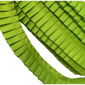 Fita Drapeada 25Mm Cor 19 Pistache C/9,14Mt