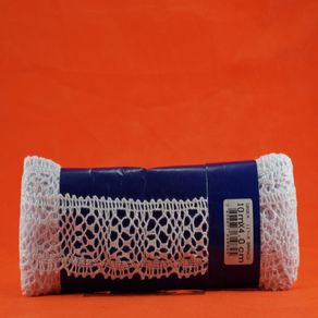 Renda Ord.117-3 Bco 100%Alg 10Mt