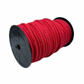 Cordao Trancado 60/1 06 Vermelho 100Mt
