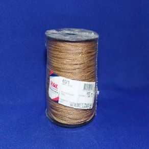 Cordao Trancado 60/1 31 Bege 100Mt