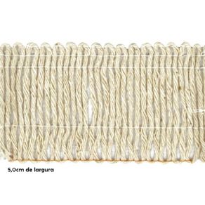 304 Franja Larga 4 215 Bege 10M X05cm
