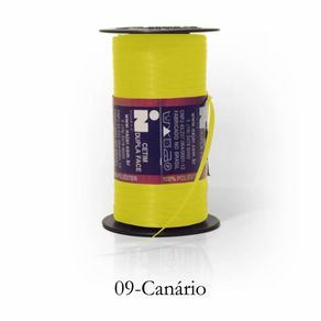 Fita Cetim Najar N.00 Poliester 09 Canario 100Mt