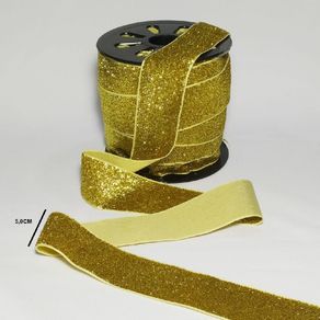 Fita Met Glitter 5Cm Cores Nybc Mt