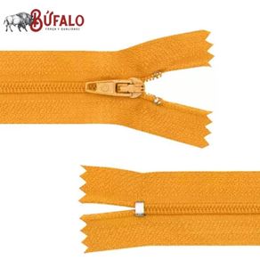 Fechos Ecler Nylon 15Cm 848 Mostarda C/100Und
