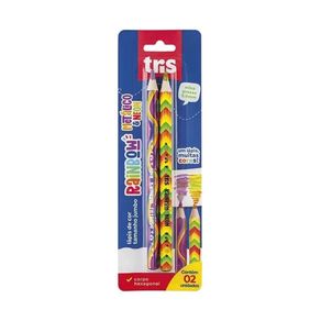 Lapis Cor Tris Rainbow Neon+Met 2Und Bl