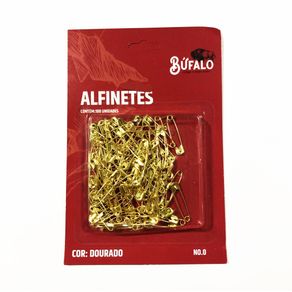 Alfinete de Seguranca N.0 100Und Dourado