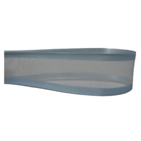Fita Zc Voal C/Cetim N.009 212 Azul Bb 10Mt