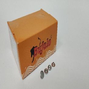 Botoes de Ferro Pressao 5000/80 Niq Diam.13Mm Esp.5Mm 200Und