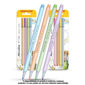 Microline Art Color Cores Pasteis 01/02 C/4Und