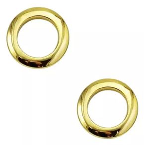 Ilhos 9071 Red 30Mm Dourado C/25Und