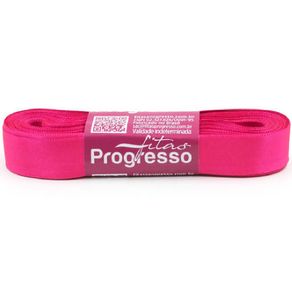 Fita Cetim Progresso N.3 279 Rosa Citrico 10Mt