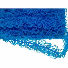 Renda Frufru Azul Turqueza 10Mt Renda Frufru Azul Turqueza 10Mt
