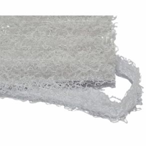 Renda Frufru Branco 10Mt Renda Frufru Branco 10Mt
