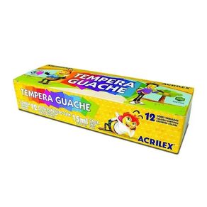 Tempera Guache 15Ml 12Cores Bl (Ec)