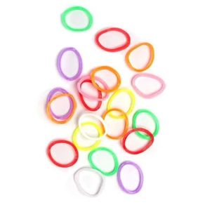 Borracha Silicone 2Cm Multicor 100Und Luli