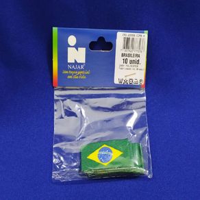 Etiq.Bord.Poly.Brasil Tam M Ppr404 22059 C/10Und
