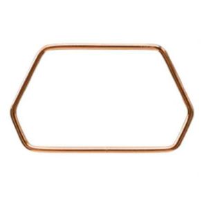 Alca Bolsa 153704 Dourado C/2 Und