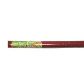 Folha Eva Ibel Glitter 40X48 Vermelho Und