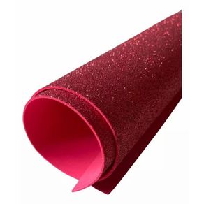 Folha Eva Ibel Glitter 40X48 292 Vermelho Und