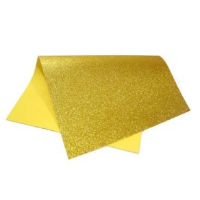 Folha Eva Ibel 1Mx1,20 Glitter 107 Ouro
