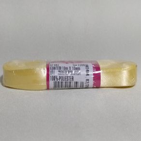 Fita Cetim Progresso N.2 1389 Amarelo Bb 10Mt