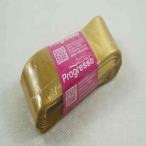 Fita Cetim Progresso N.9 1353 Dourado 10Mt