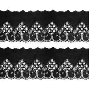 Bordado Ingles Ctl 5Cm 115 Prata/310 Bordado Ingles Ctl 5Cm 115 Prata/310