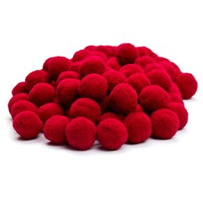 Pompom-S 20Mm 520 Vinho Claro C/100Und Pompom-S 20Mm 520 Vinho Claro C/100Und