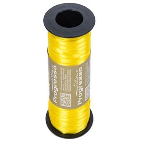 Fita Cetim Progresso N.1 763 Amarelo Gema 100Mt