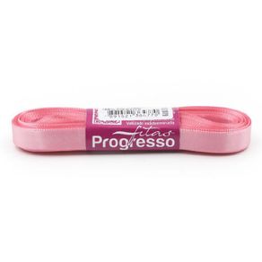 Fita Cetim Progresso N.2 009 Rosa Petala 10Mt