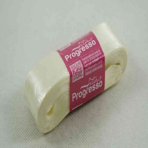Fita Cetim Progresso N.07 311 Champagne 10Mt