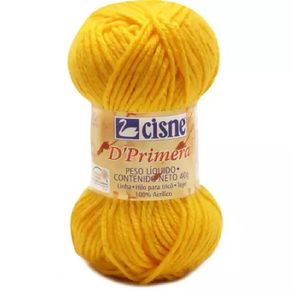 Fio Cisne D Primera/Tudo 00168 Amarelo Vivo C/5Und