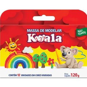 Massa de Modelar C/12 Cores Ref:2634