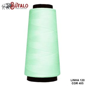 Linha P/Costura 1500Mt 405 Verde Bebe