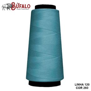 Linha P/Costura 1500Mt 260 Azul Piscina